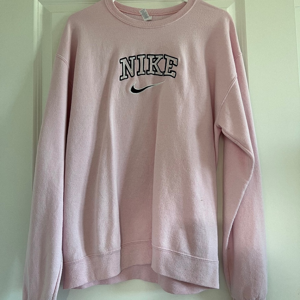Pink Nike Crewneck